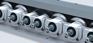Spur gearboxes